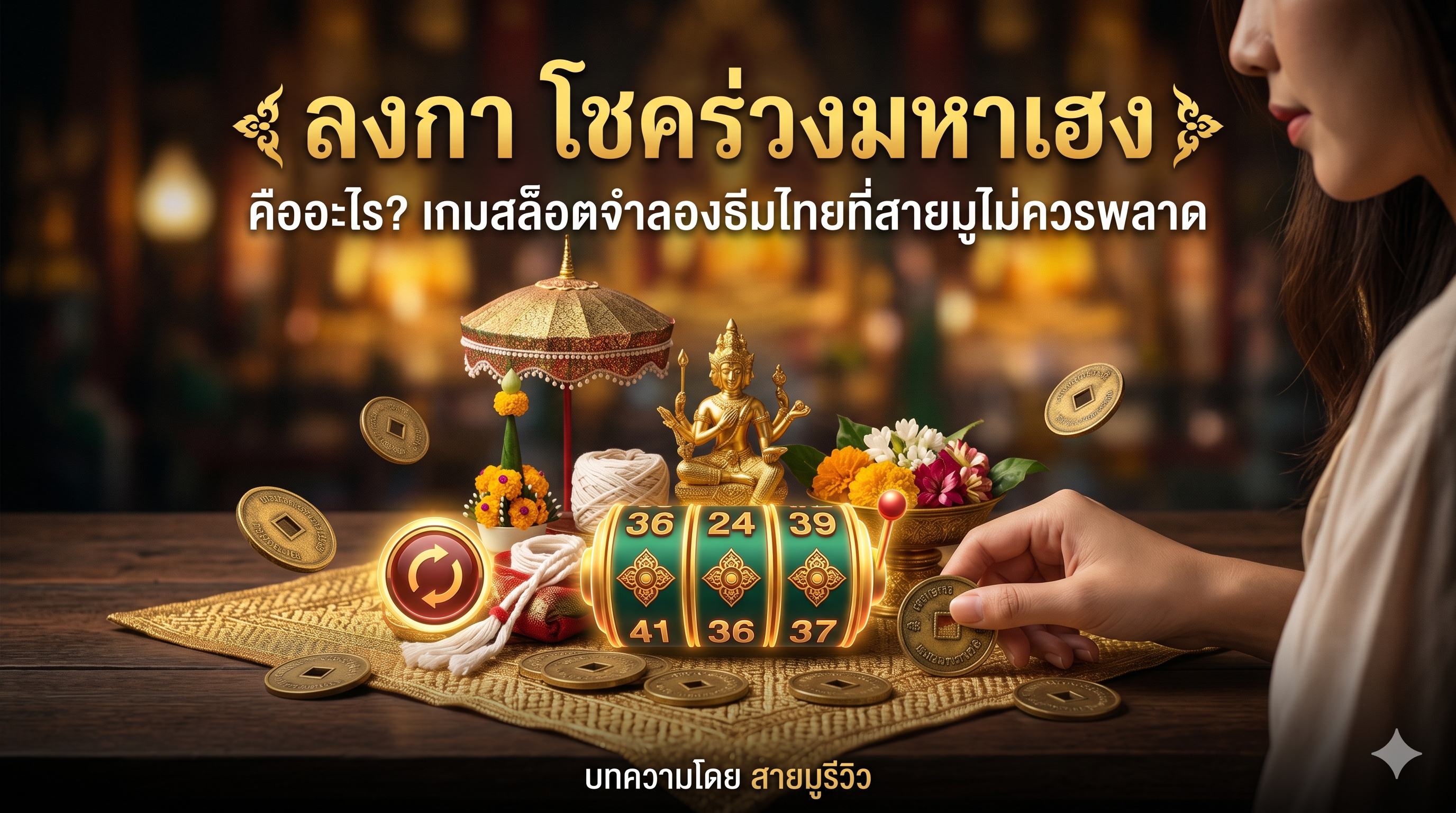 ลงกา โชคร่วงมหาเฮง เกมสล็อตจำลองธีมไทยสายมู